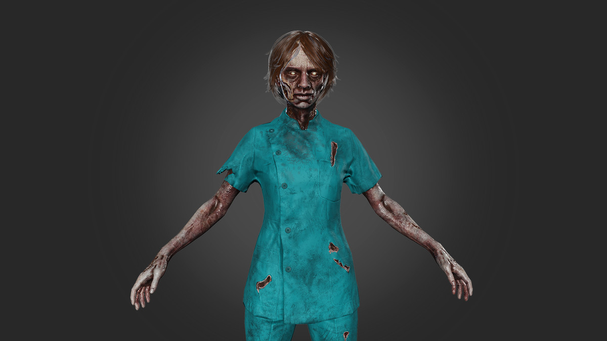 Zombie nurse_woman
