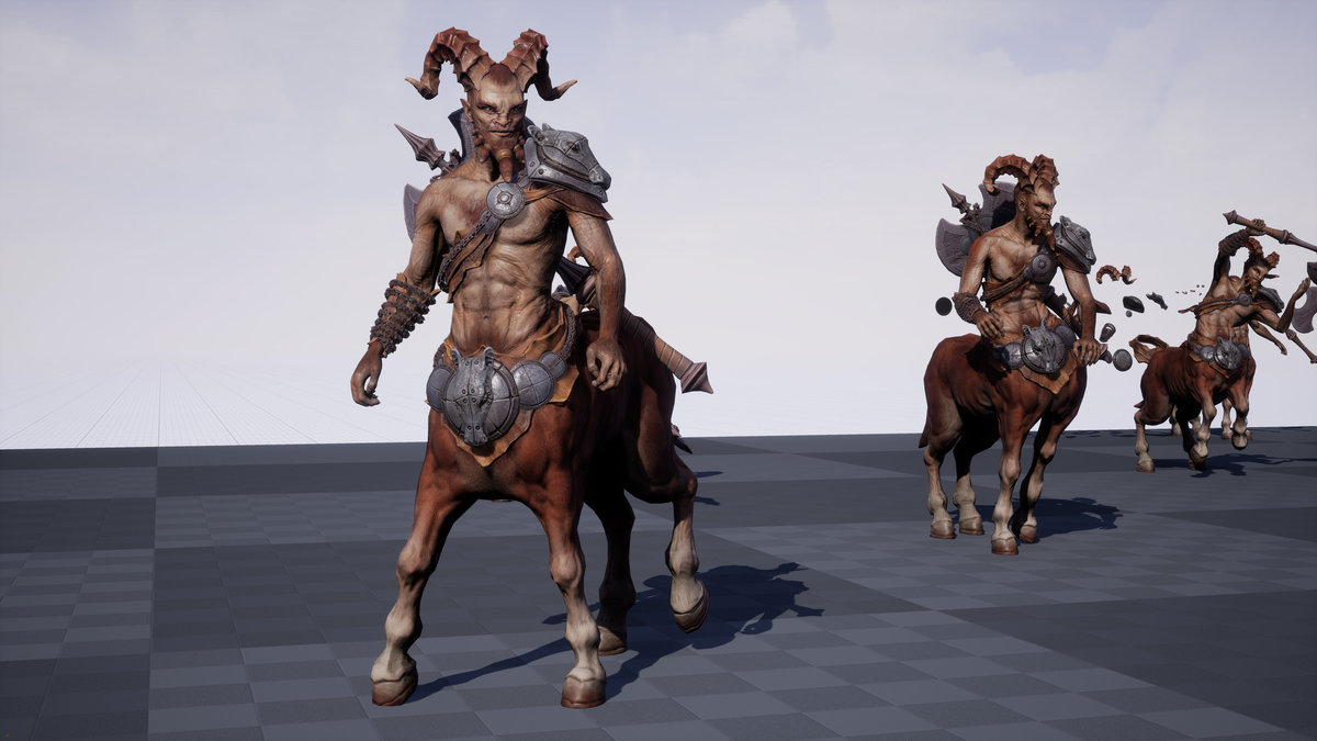 Barbarian centaur