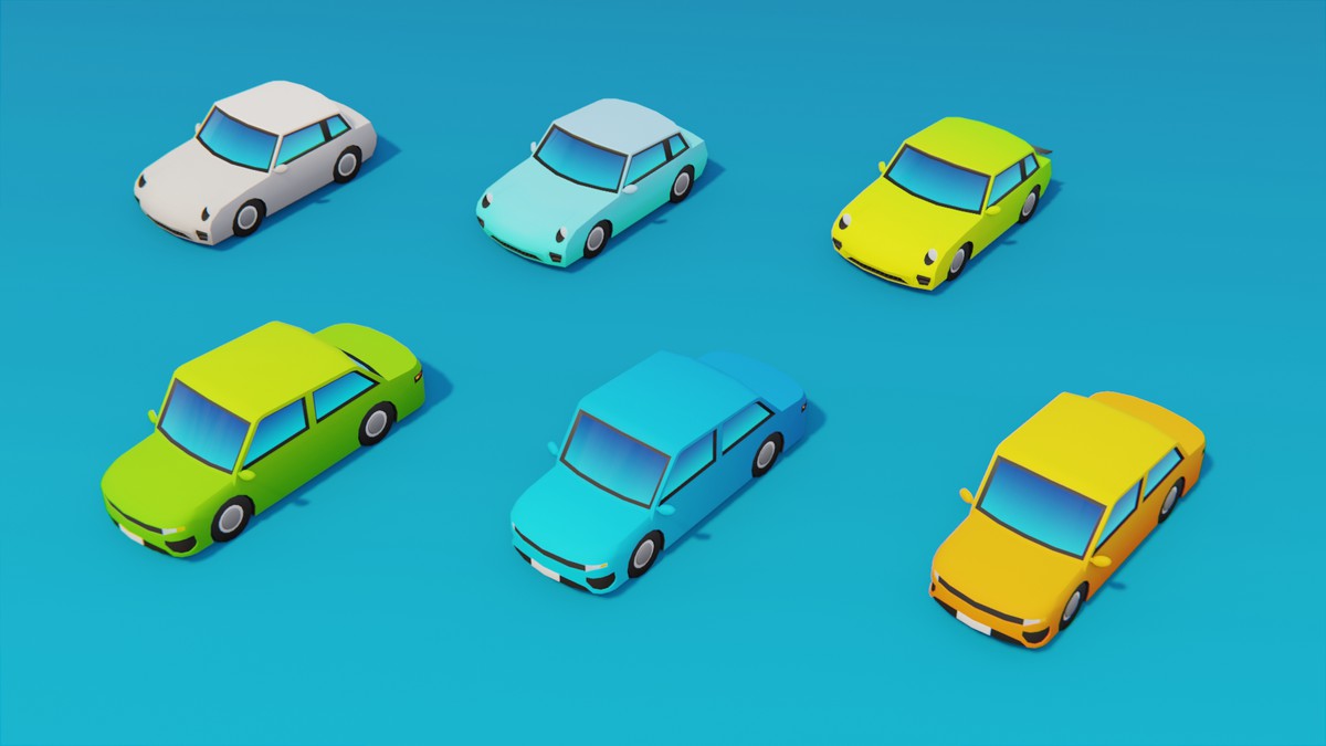 Stylized Low Poly Vehicle Pack by IGS