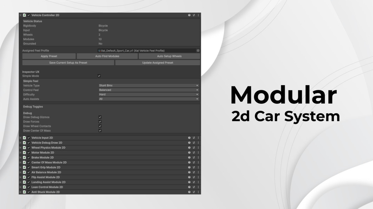 Xal Easy 2d Vehicle Physics - Controller