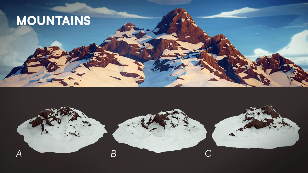 Arctic Landscape Polygonal
