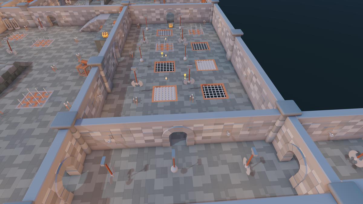 Modular Dungeon - Stylized Low Poly Asset Pack by Ake