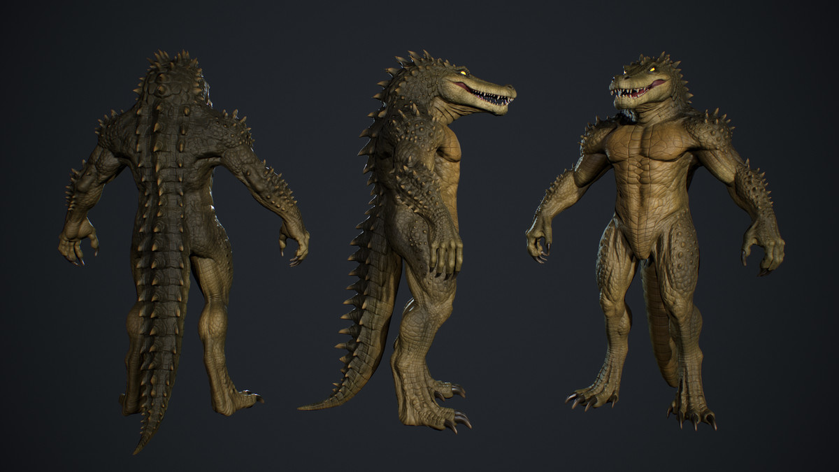 Crocodile Humanoid