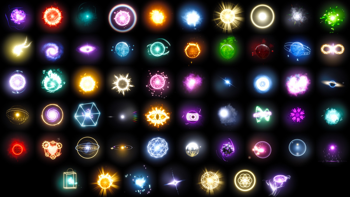 Elemental Orbs VFX - 57 Real-Time Magic Orbs