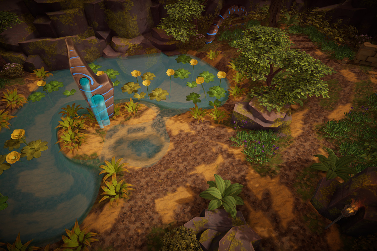 Ruins Forest Environment