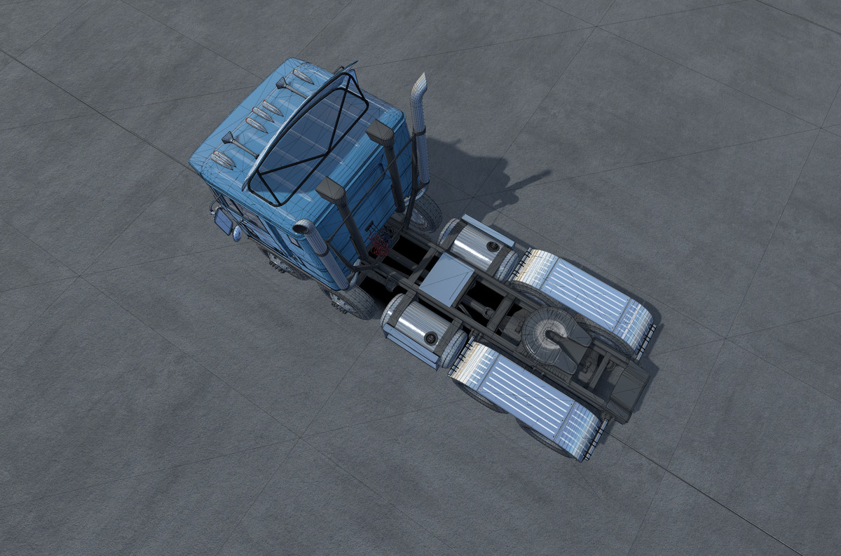 TwinSteer cabover truck