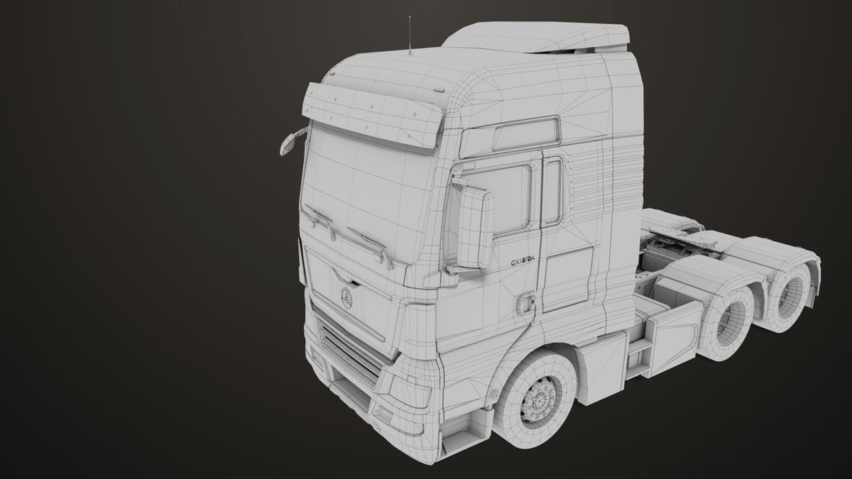 Heavy Truck Chassis 04 Dirty 4 URP HDRP Textures