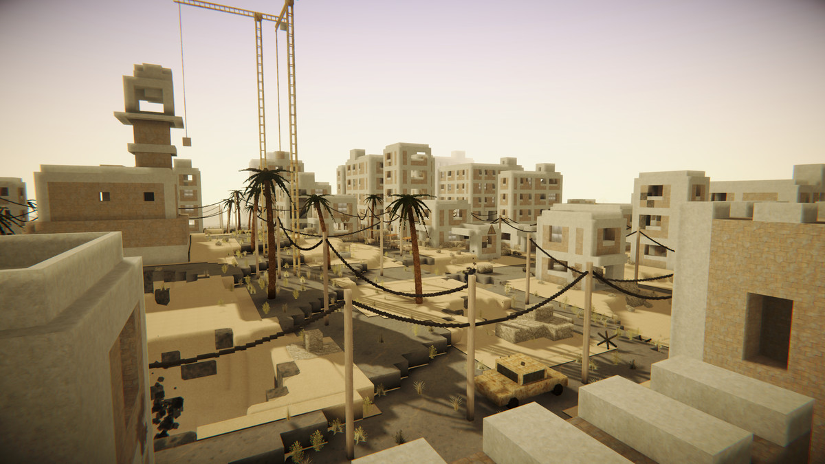 Voxel Combat Zone