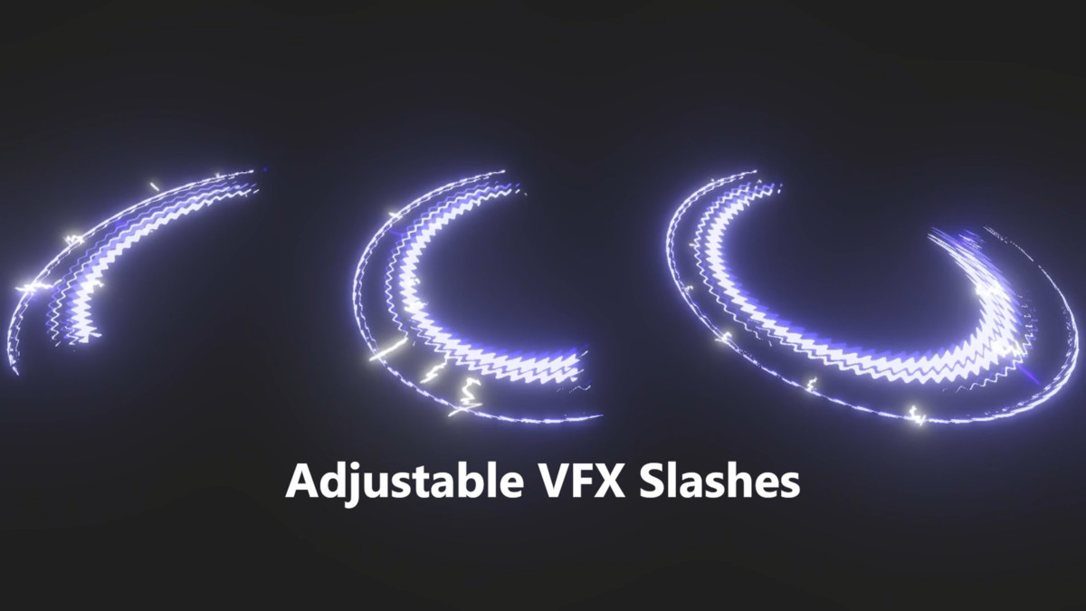 Adjustable Slash VFX Pack