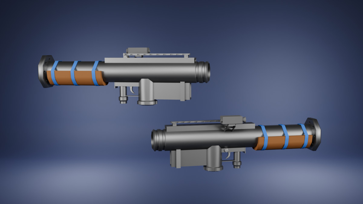 Apocaliptic low poly weapon pack