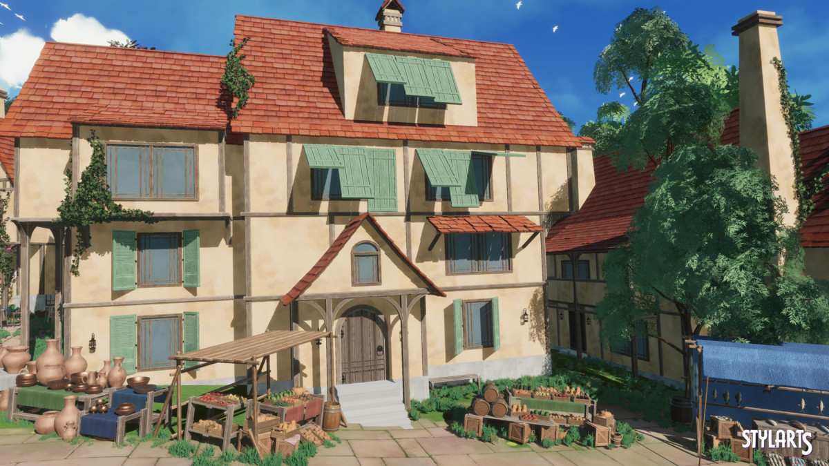 Stylized Medieval Market Fatpack