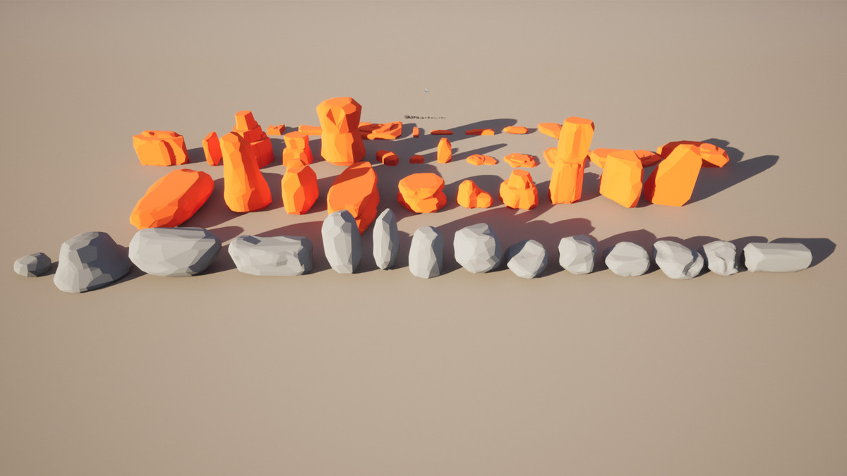 Lowpoly Rocks