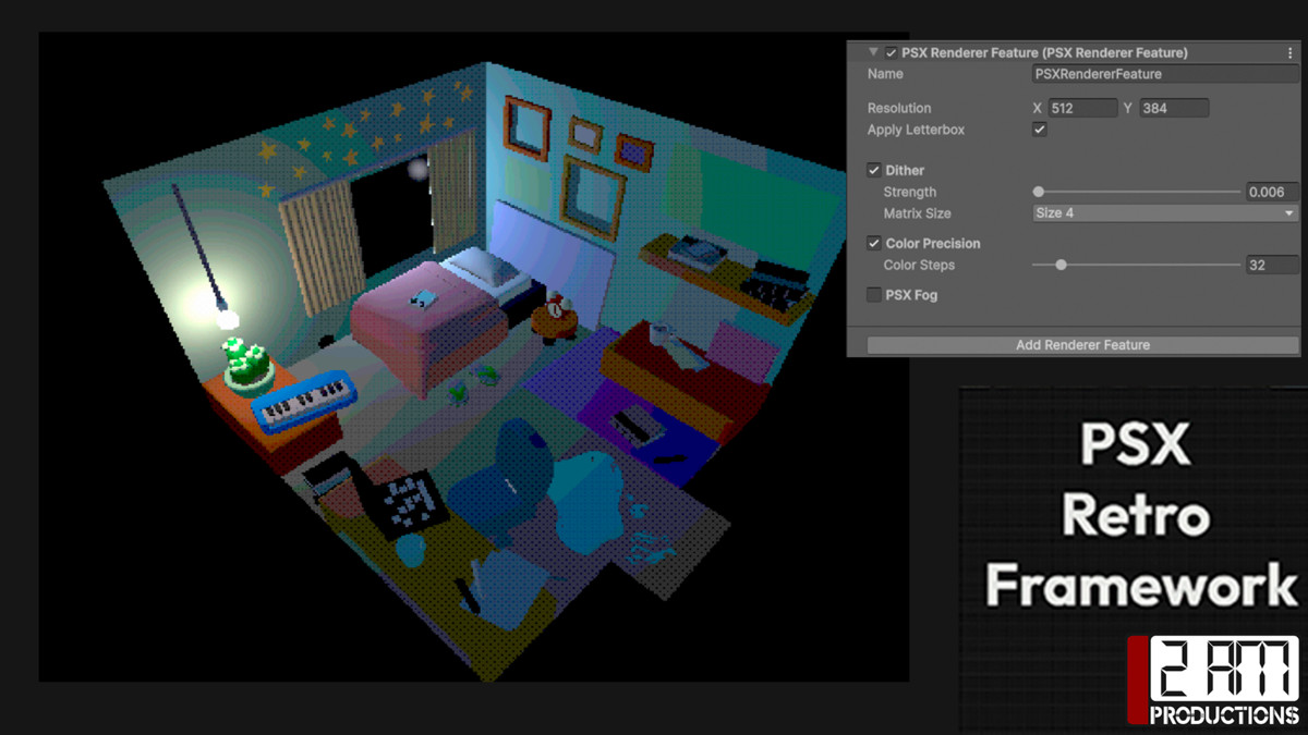PSX Retro Framework (URP)