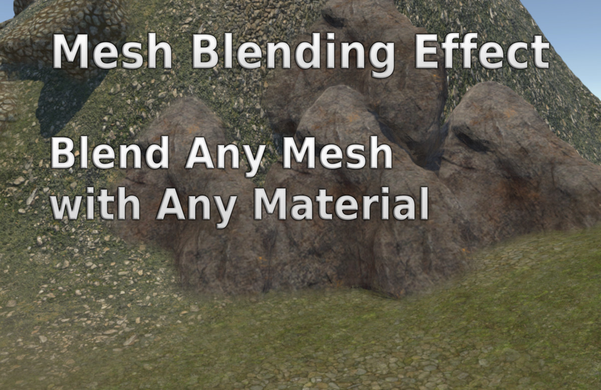 Mesh Blending Effect