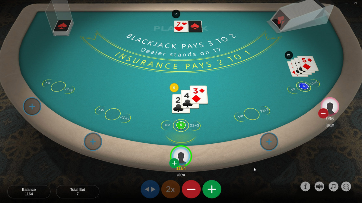Multiplayer Blackjack Game