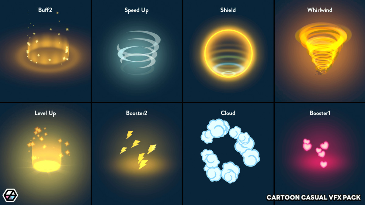 Cartoon Casual VFX Pack