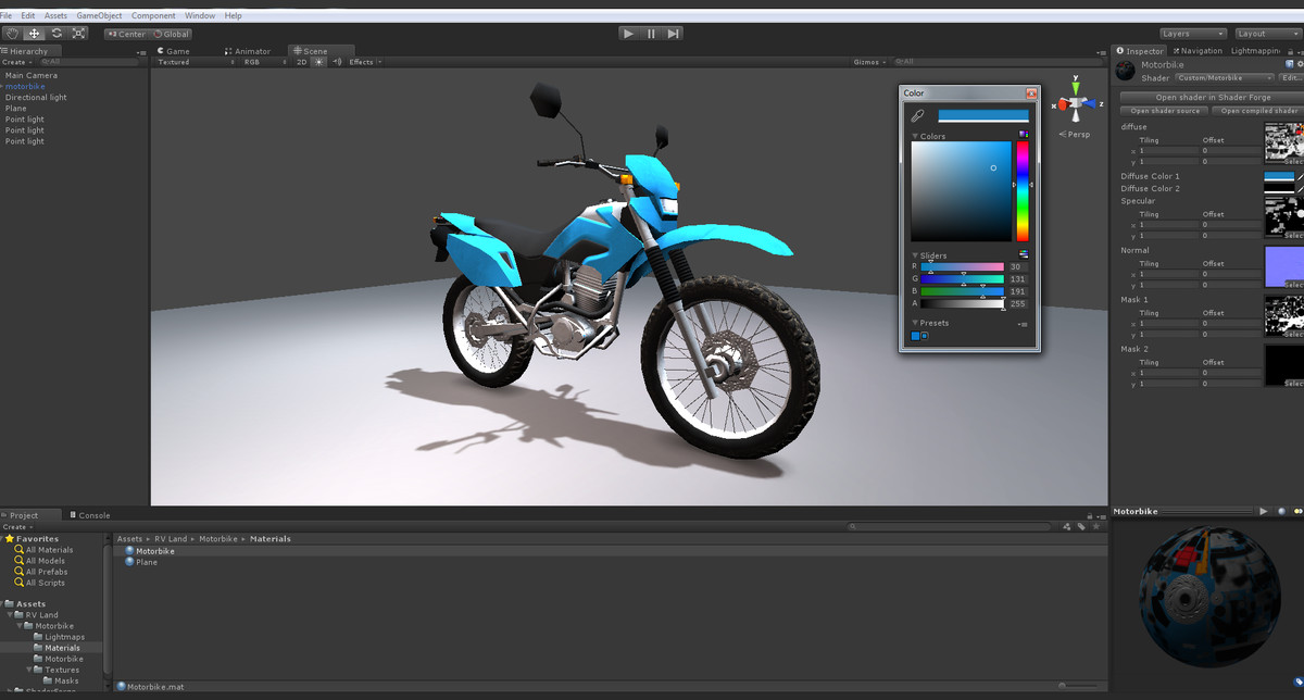 Motocross Enduro Bike
