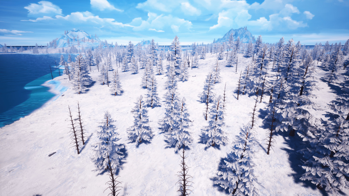 Stylized Multi-Biome Landscape