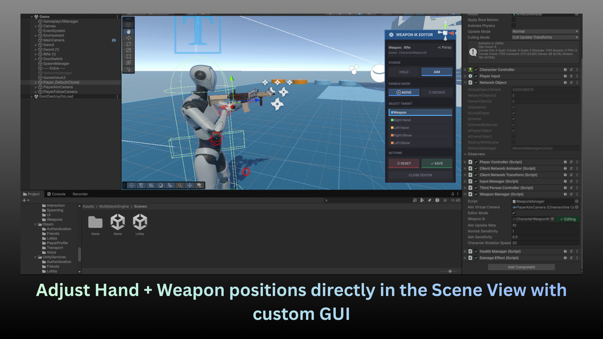 Multiplayer Engine – Pro Edition (P2P & Dedicated Server)
