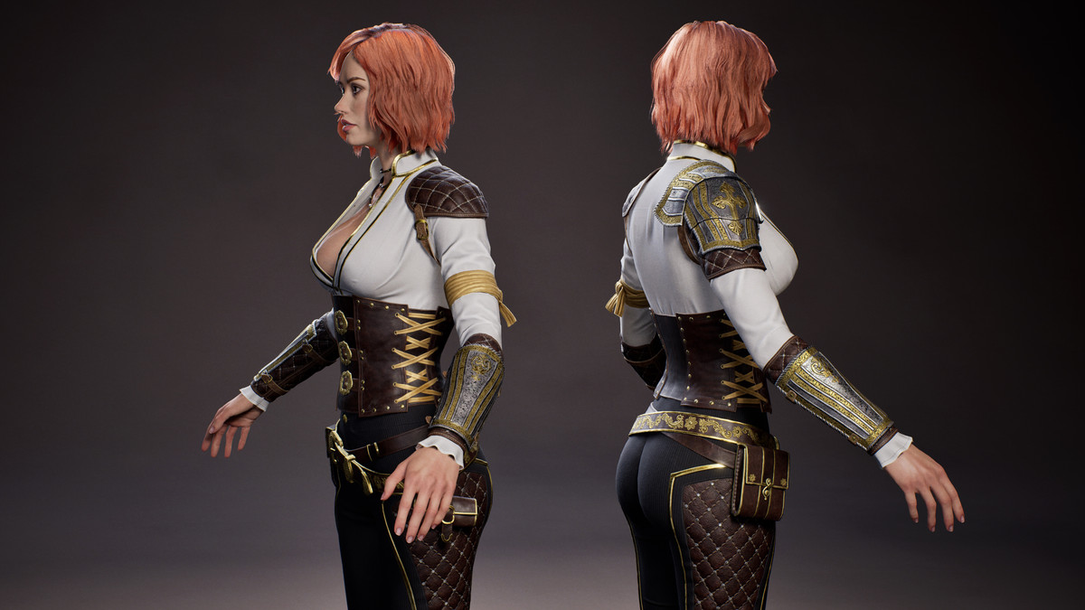Sword Master - RPG/Semi-Realistic/Female Fantasy Character