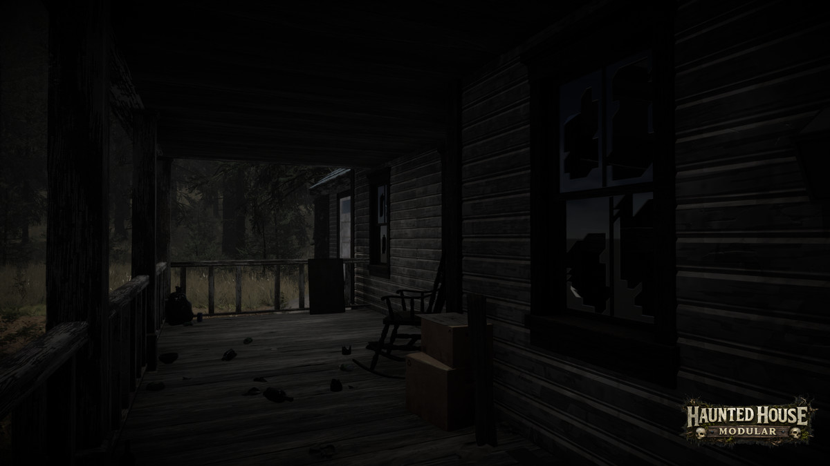 Modular Haunted House (Modular House, Haunted House, House, Home, Modular)