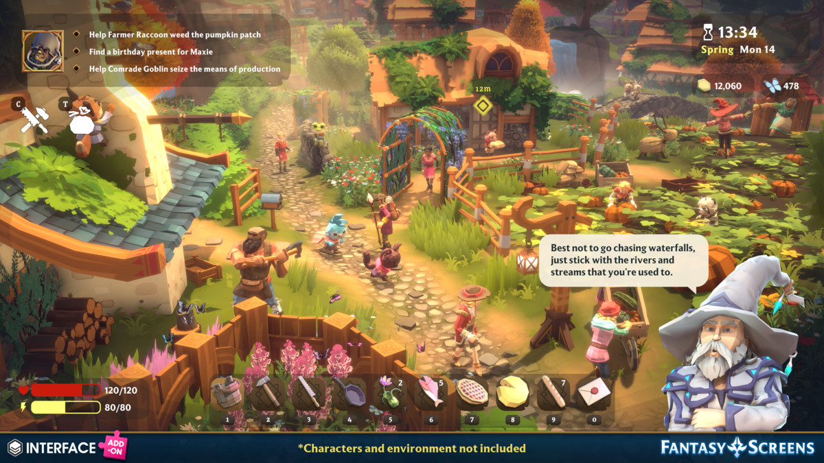 Fantasy Screens Add-On - Synty INTERFACE - GUI
