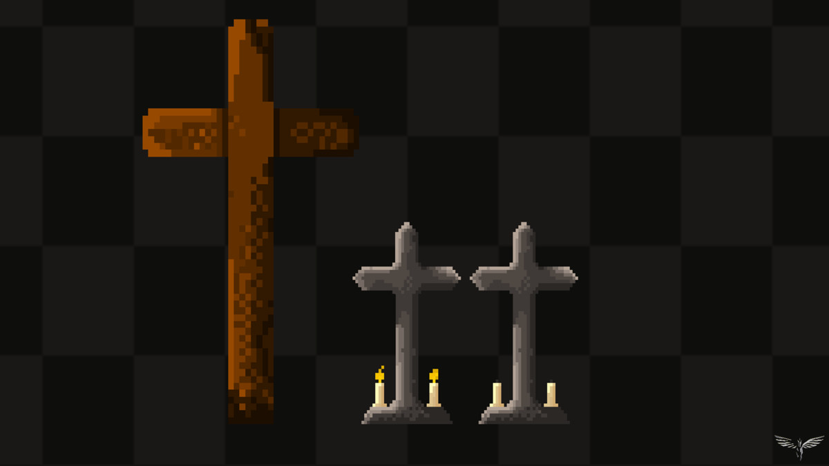 Halloween Pixels: 40+ Props & Animations