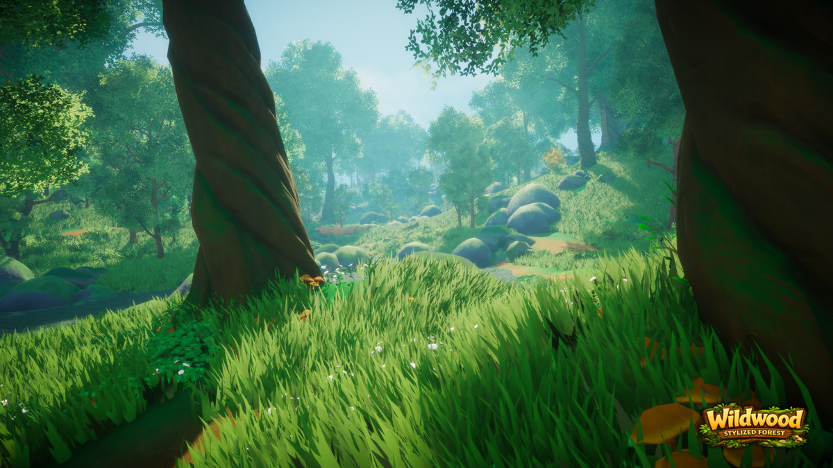 Wildwood: Stylized Forest (Stylized Nature, Stylized Forest, Nature, Biome)