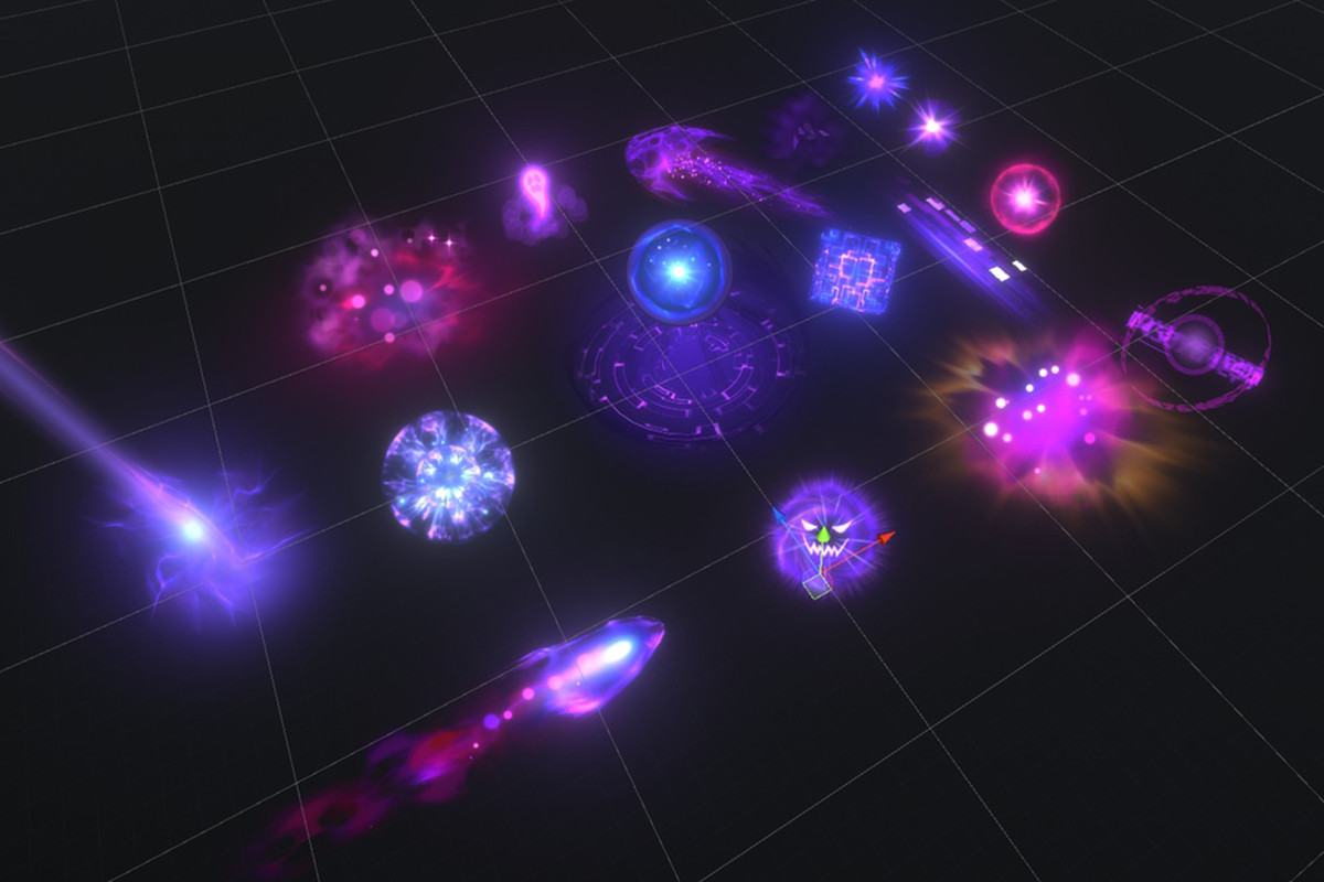 Game VFX - Dark Magic Effects