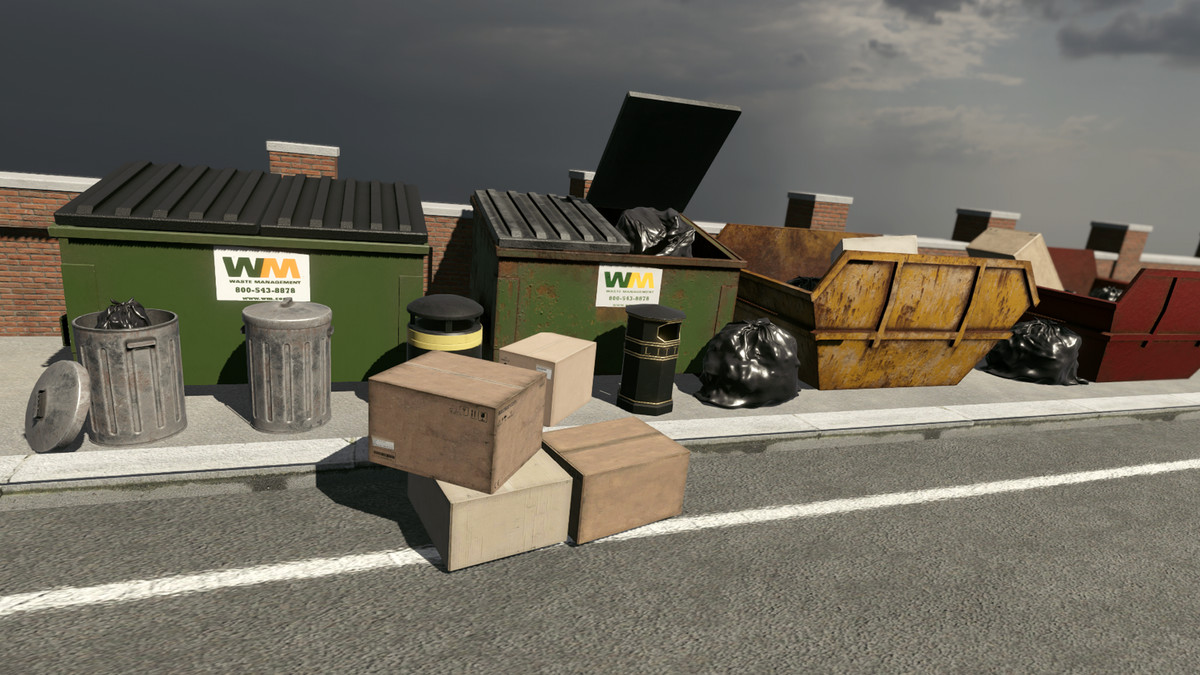 Garbage Dumpster, Skips & Bins