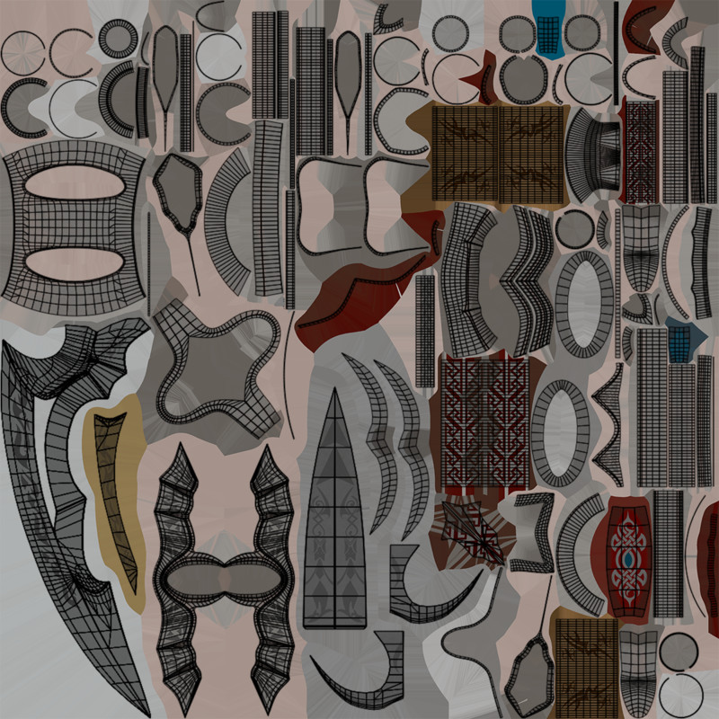 3 Medieval Battle Axes URP HDRP Textures