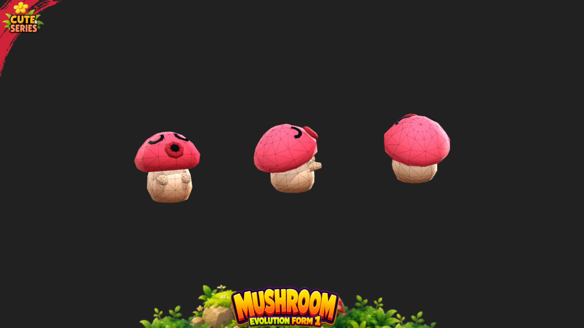 Mushroom Cute Series