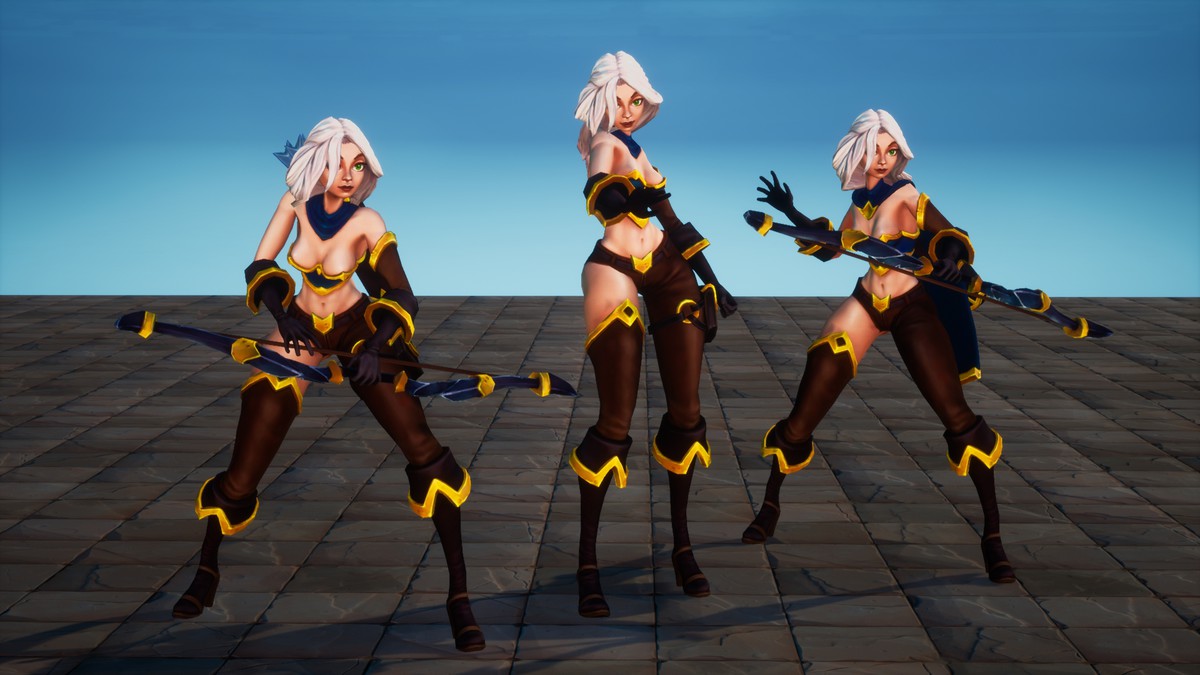 Stylized Fantasy Girls NPC Pack