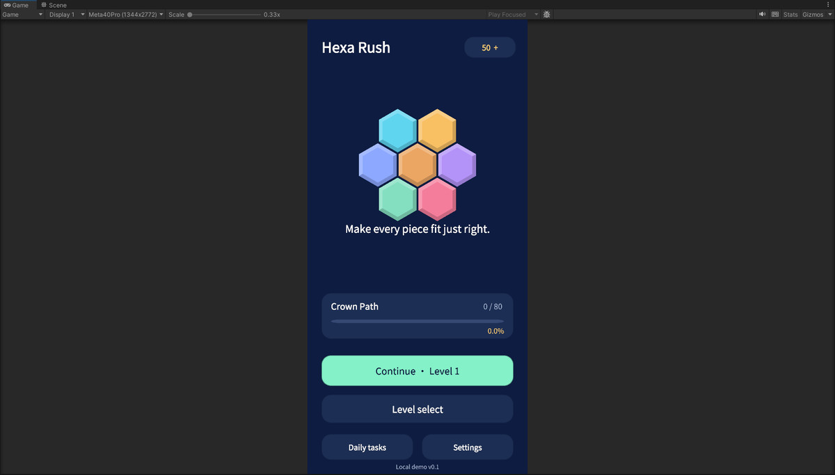 Hexa Rush