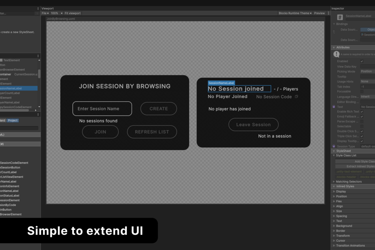 Unity Building Block – Multiplayer Session by Unity Technologies