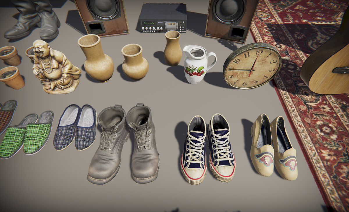 Old Interior Props Pack 3