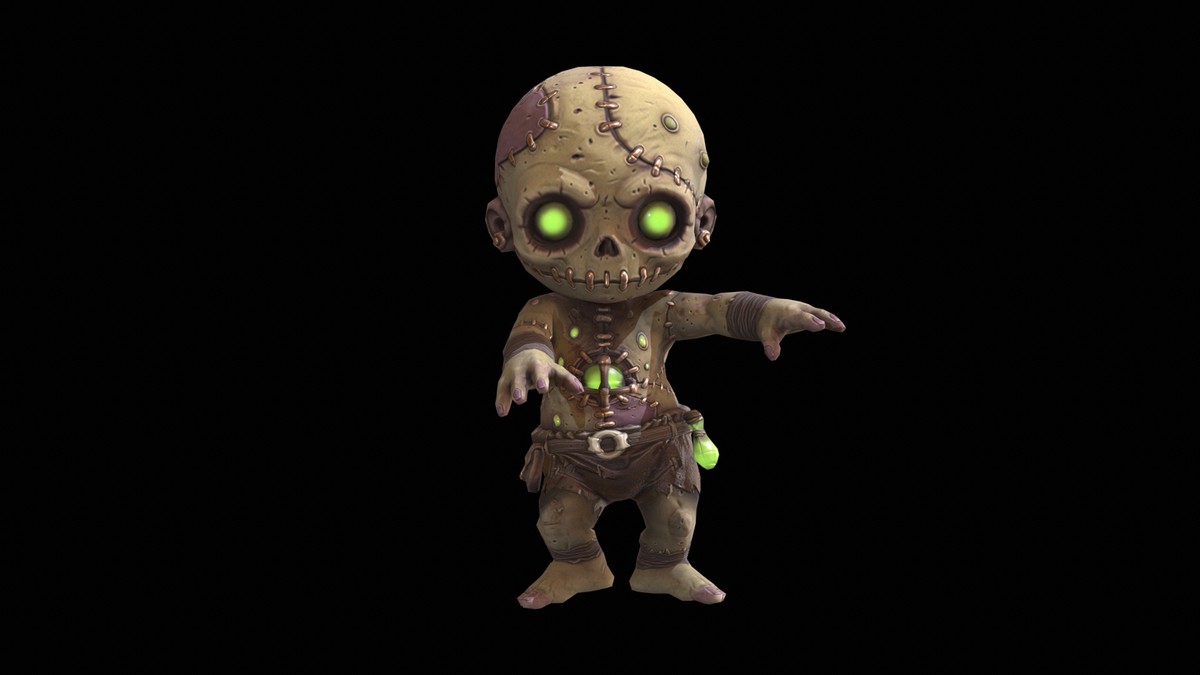 Chibi Necro Zombie Boy
