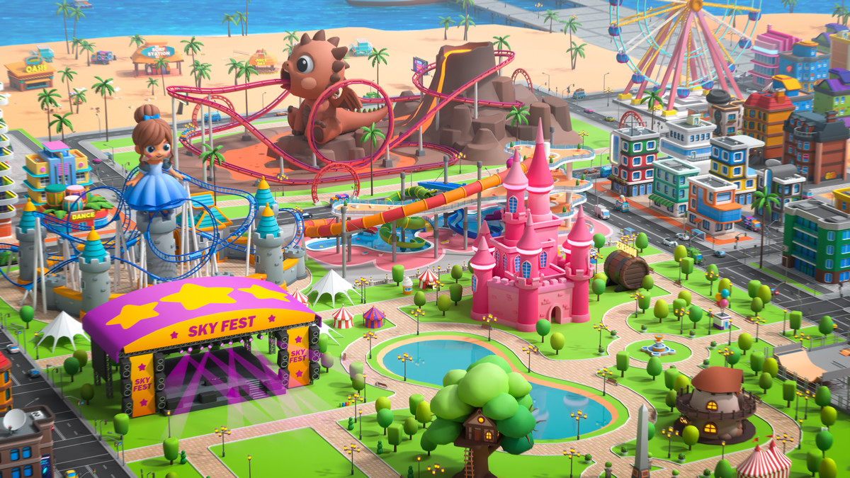 Cartoon City - Low Poly City 3D Models Pack