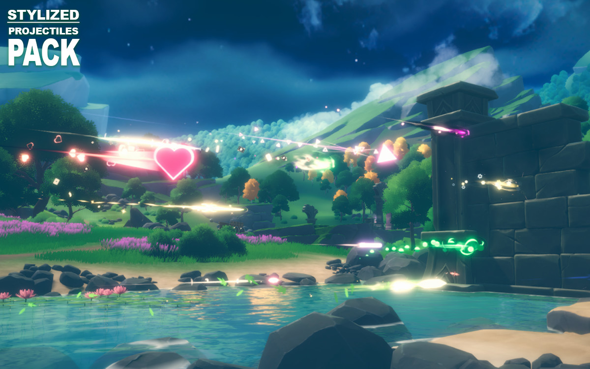 Stylized Projectiles Pack