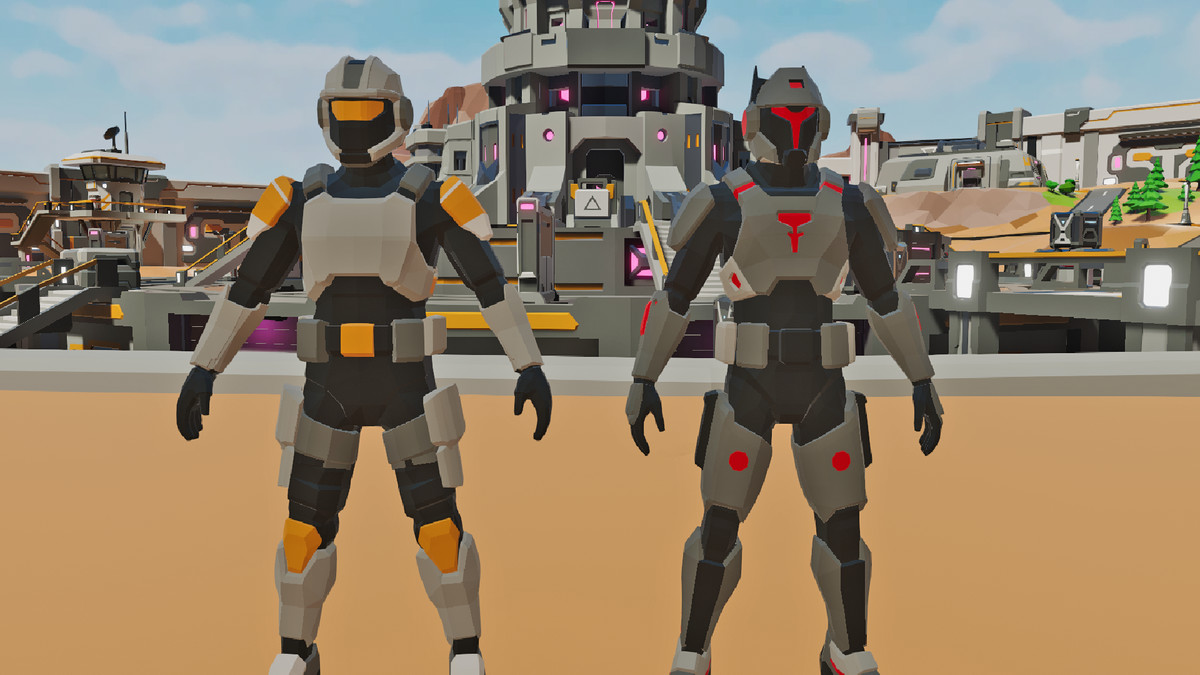 LowPoly Sci-Fi Battle Arena
