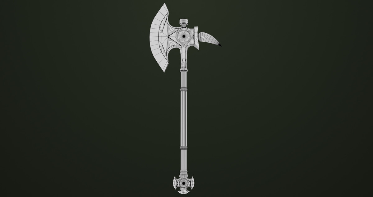 Battle Axe 11 URP HDRP Textures