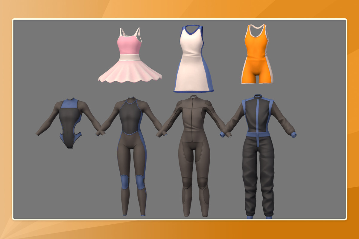 BoZo: Stylized Modular Characters - Sports Pack