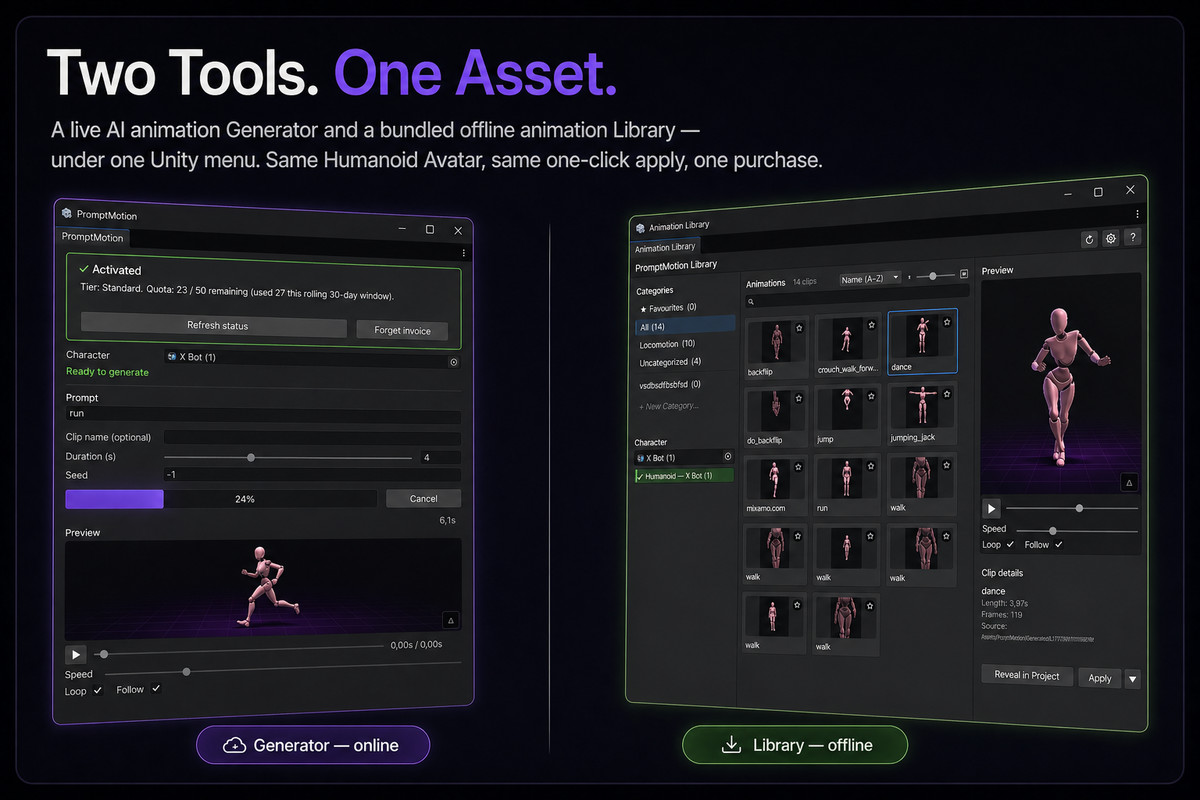 PromptMotion - AI Animation Generator + Library