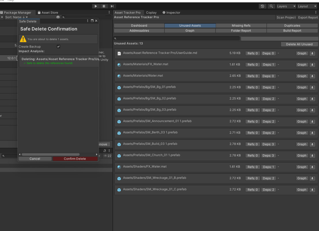Asset Reference Tracker Pro