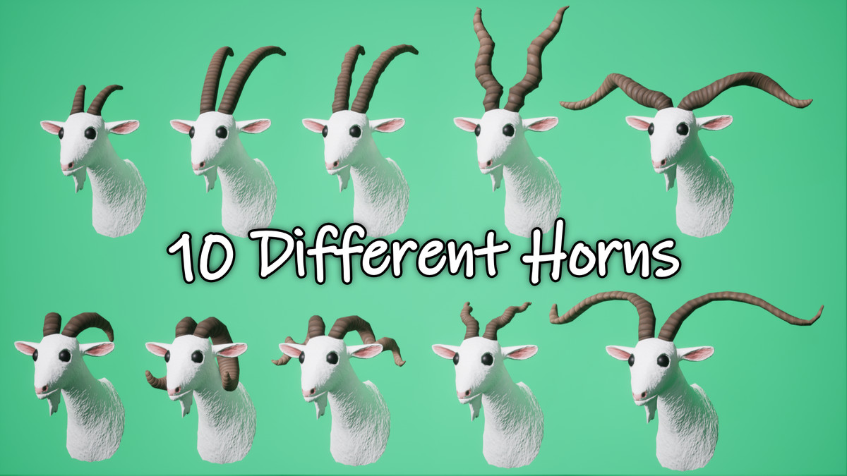 SI - Animated Goat and Kid