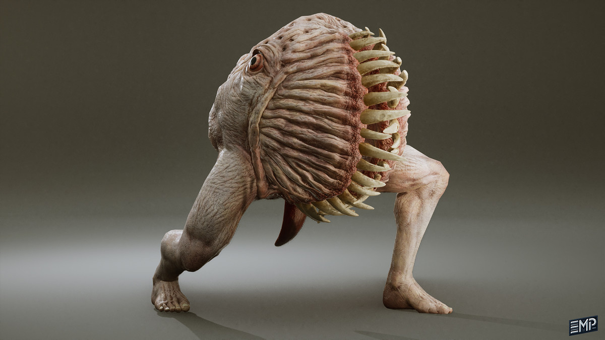 Creepy monster