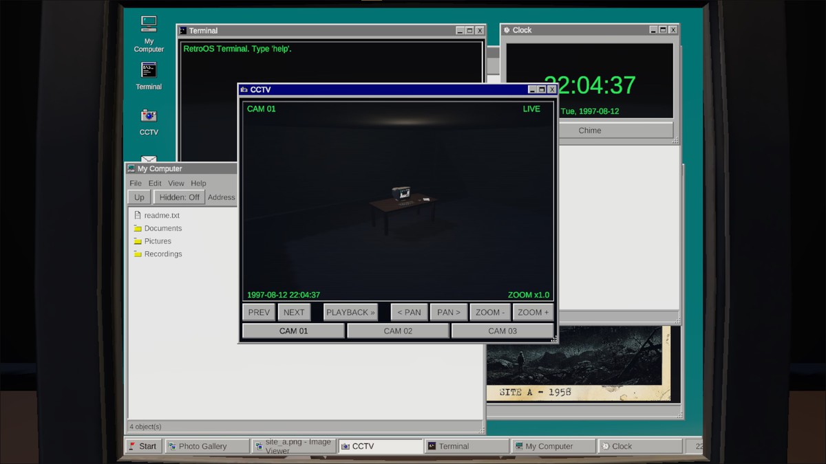 Retro OS - Analog Horror Computer System & UI