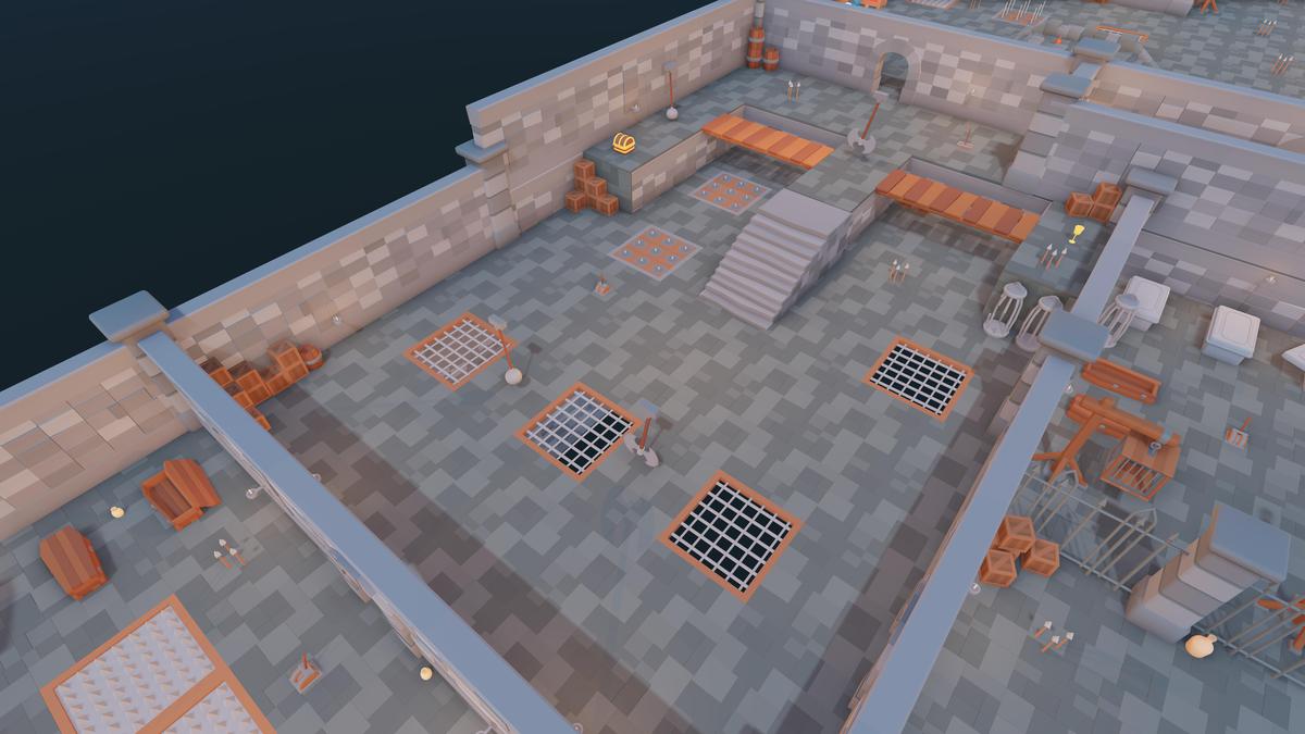 Modular Dungeon - Stylized Low Poly Asset Pack by Ake