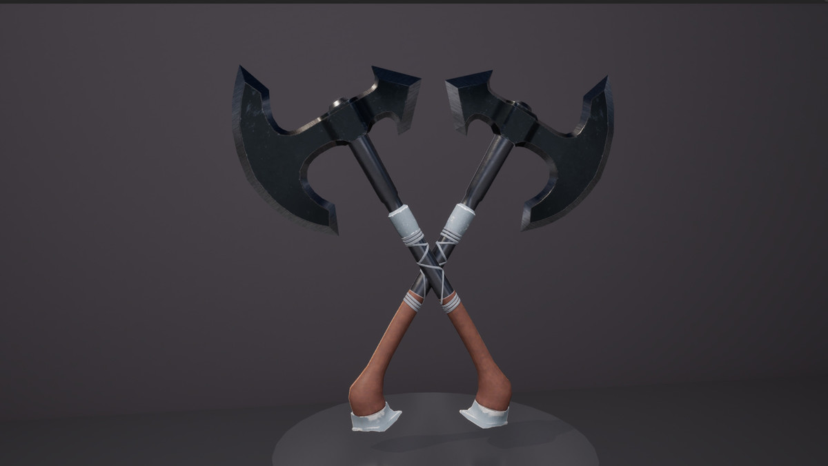 Realistic War Axe Bundle - 4K PBR Weapons
