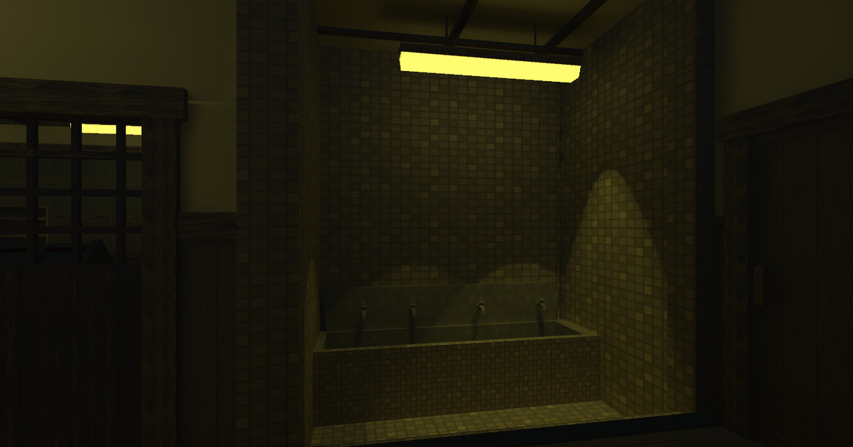 pixel horror abandoned rural school(Modular)